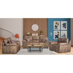 Maurizio Sofa 3+2+1 Brown Col