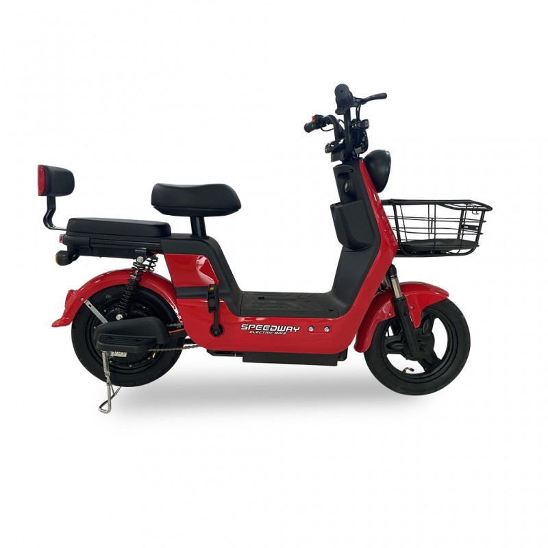 Speedway S1 245Watts (0.245Kw) Red Electric Bike