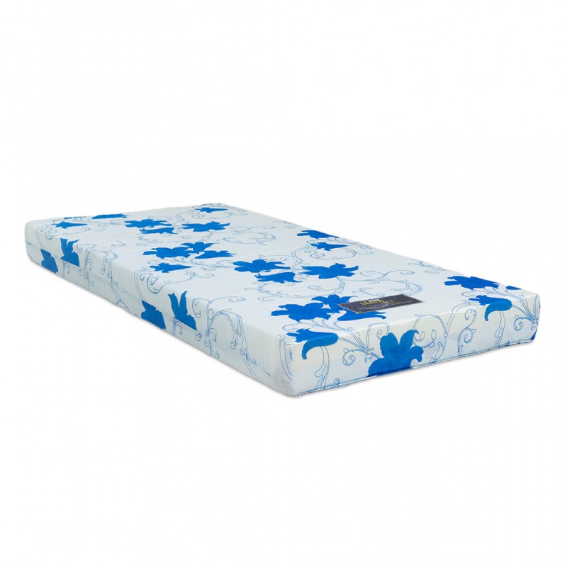 Sleep On it Comfort Single 90x190 cm Foam Blue Fabric