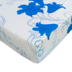 Sleep On it Comfort Single 107x190 cm Foam Blue Fabric