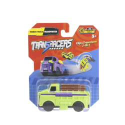 Transracers 2-in-1 Construction Vehicle Log Truck Transporter - YW463875-03