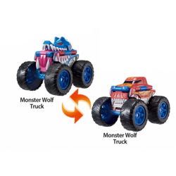 Transracers 2-in-1 Flip Vehicle Monster Wolf Truck - YW463875A-01