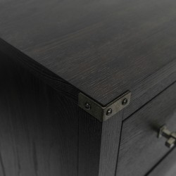 California Night Table Dark Brown