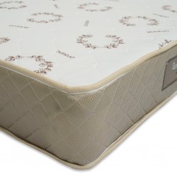 Slumberland Premium Latex Single 107x190 cm Microquiled White & Brown