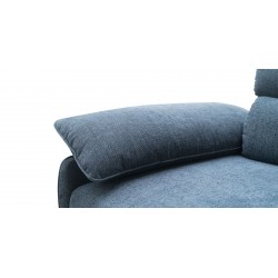 Comfy Sofa 3+2+1 in Blue Col Fabric