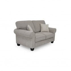 Vixon 2 Seater Beige Color Fabric