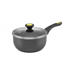 Meyer 22052 Skyline II 16cm/1.4L Black Saucepan Non Induction