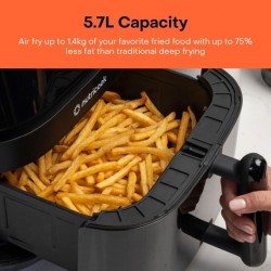 Nutricook NC-AF357V 5.7L 2YW Black Airfryer Vision