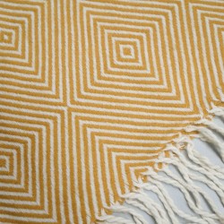 Throw 130x0.5x160 cm Beige