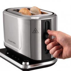 Russell Hobbs 26210-56 Attentiv 2 Slice 2YW Toaster "O"