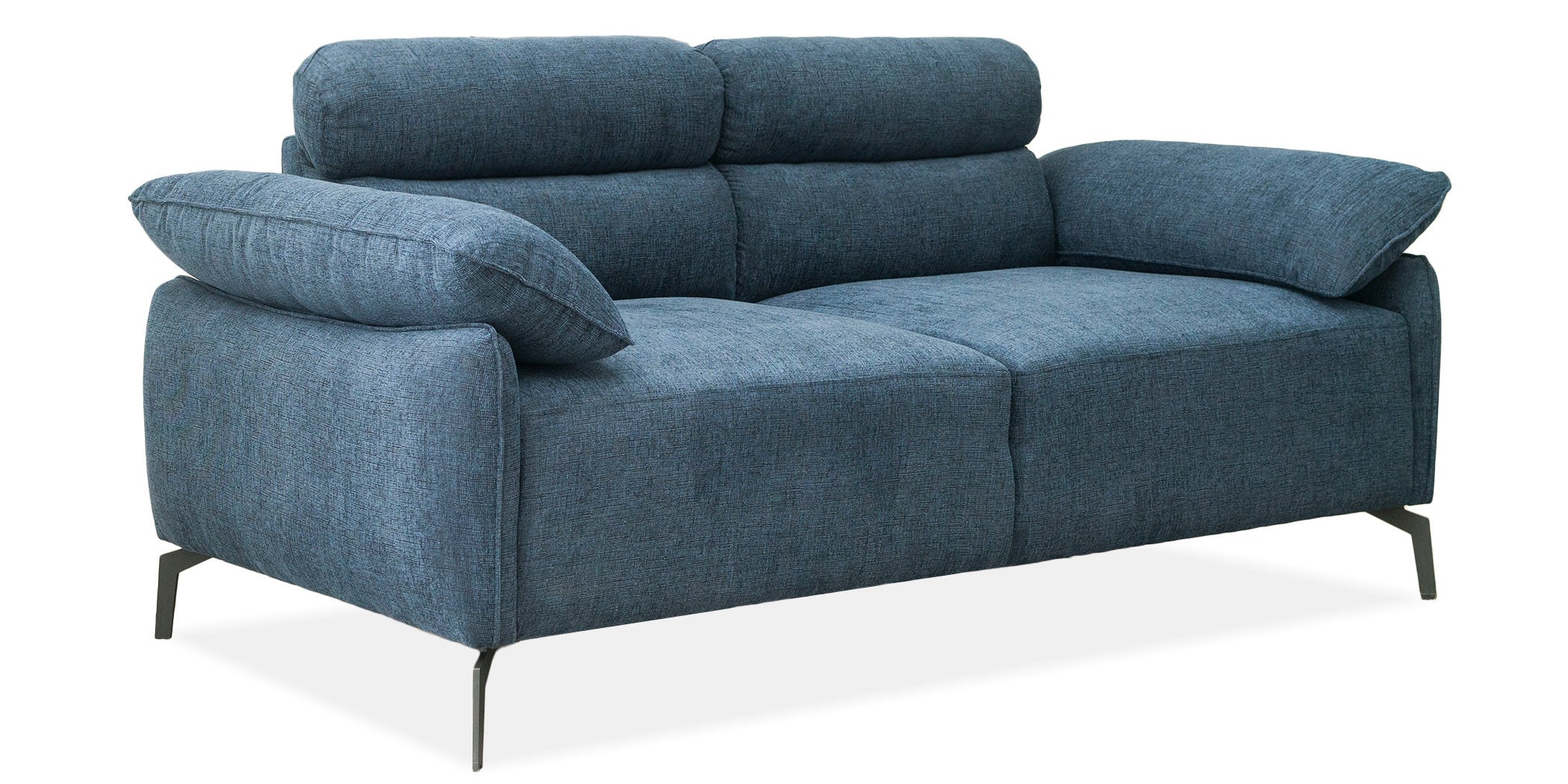 Comfy Sofa 3+2+1 in Blue Col Fabric