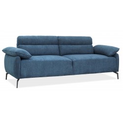 Comfy Sofa 3+2+1 in Blue Col Fabric