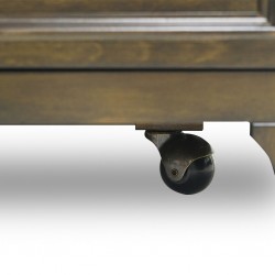 Plumeria Coffee Table Charcoal Brown