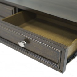 Plumeria Coffee Table Charcoal Brown