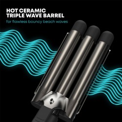 Revamp WV-2000-EU Progloss 3YW Deep Beach Waver