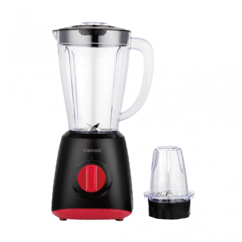 Cornell CBL-S400BK 1.5L Black Plastic Blender With Grinder