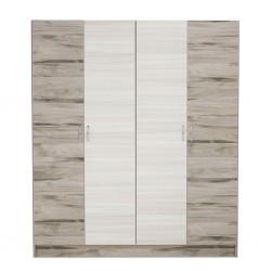 Beluga Wardrobe 4 Doors Paradise & San Marino