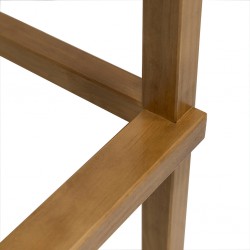 Less Stool Solid Wood Natural