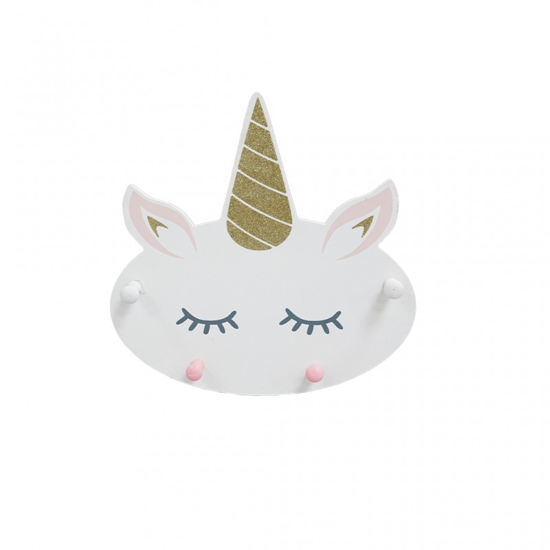 Unicorn Cloud Wall 4 Hooks Unicorn Cloud Wall 4 Hooks