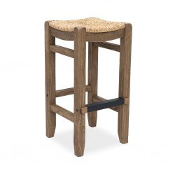 Newport High Stool Wooden Legs