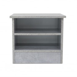 Rio Night Table MDF Grey