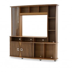 Roma High TV Cabinet Oak Noble/Marroquim