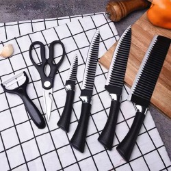 Knife Set 6 Pcs In Color Box