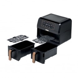 Kenwood HFM75.000MB 8L Digital Blk Metal Dual Air Fryer