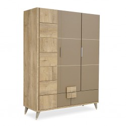 Kilim Pozy Wardrobe 3 Doors