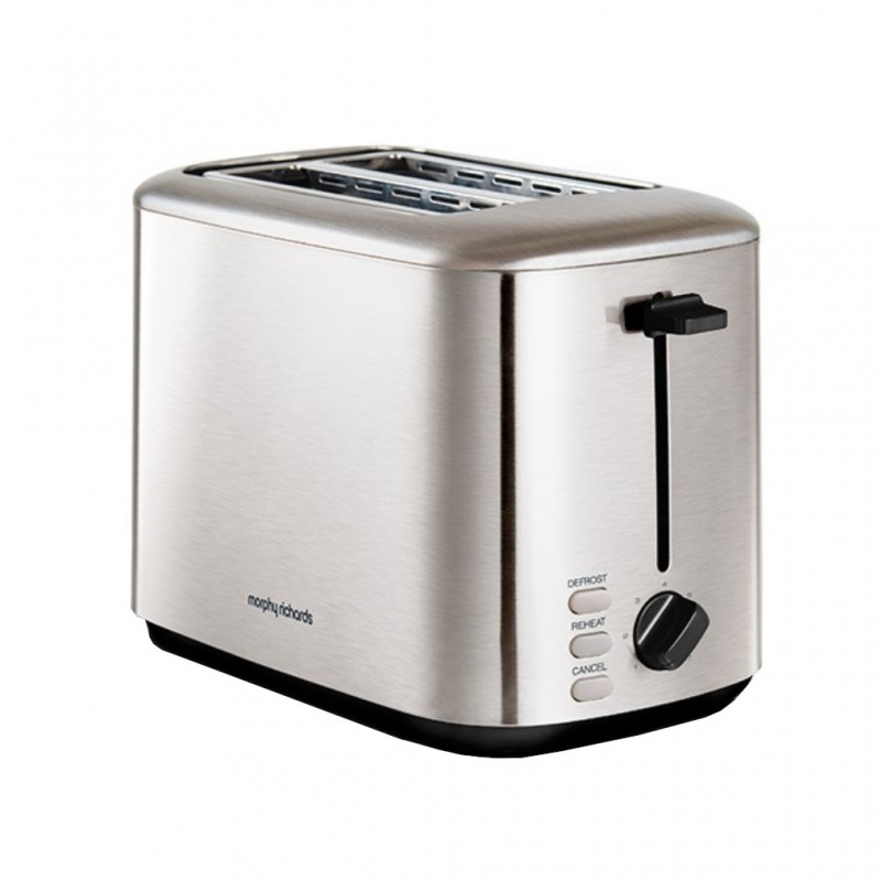 Morphy Richards 222067/EE Brushed Equip 2 Slice Toaster