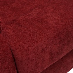 Sabella Single Recliner Cranberry Col Fabric