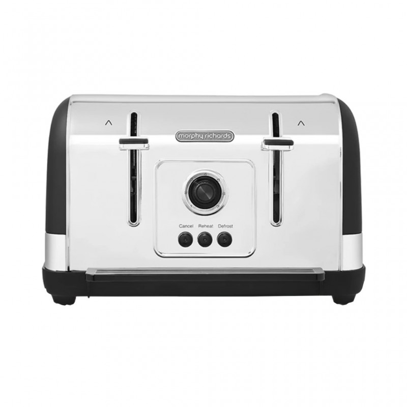 Morphy Richards 240131 Venture 4-Slice Black Toaster