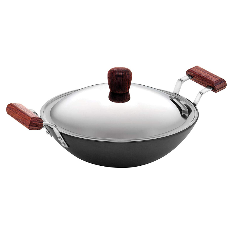 Futura L47/AD50S 33cm 5L Deep FryPan H.Anodised With Lid