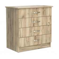 Colton Chest of Drawers MDF Grey Oak