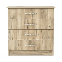 Colton Chest of Drawers MDF Grey Oak