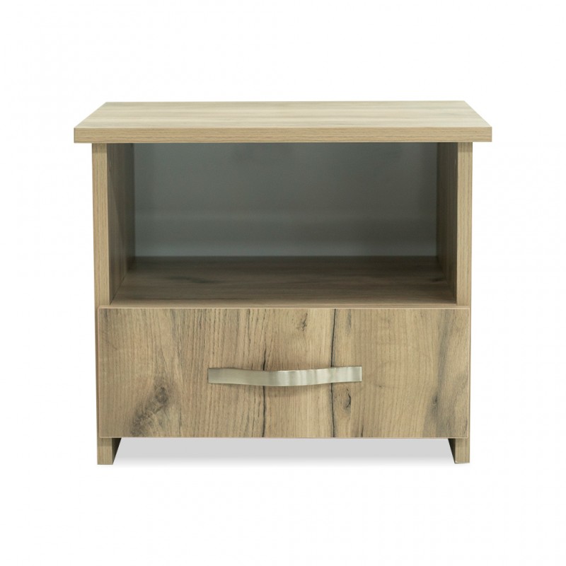 Colton Night Table MDF Grey Oak