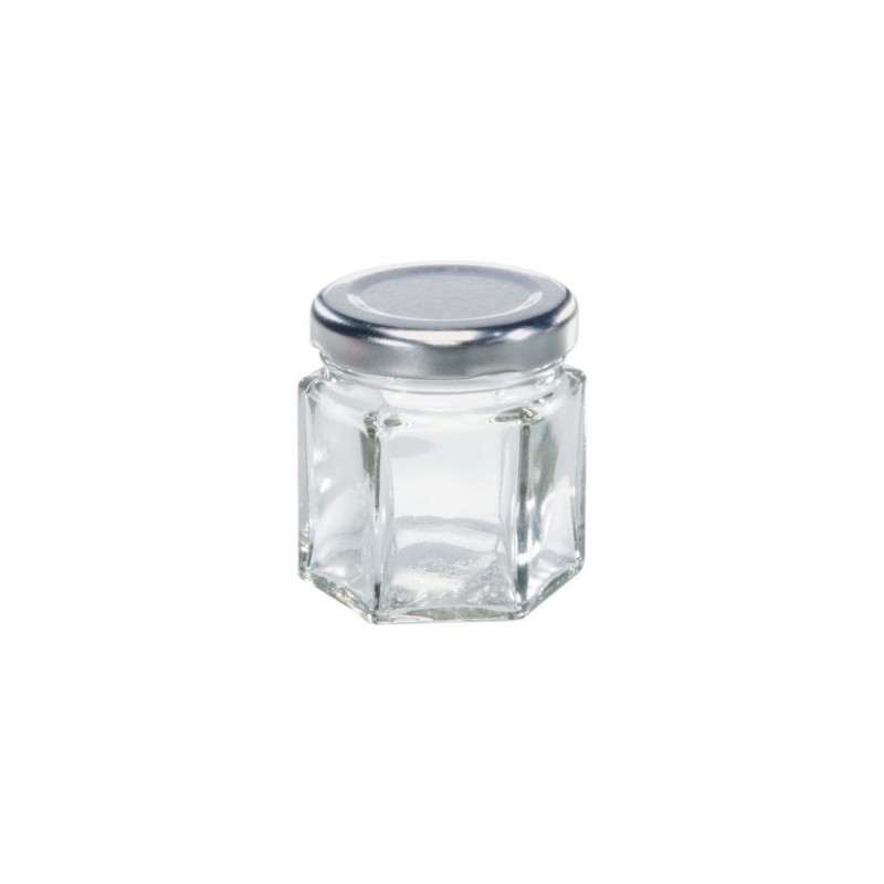 Leifheit LE018HJ3 Hexagonal 47ml Jar "O"