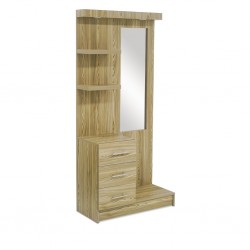 Ralene Dressing Table With Mirror In Melamine MDF