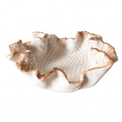 Faux Shell Shape Table Decor