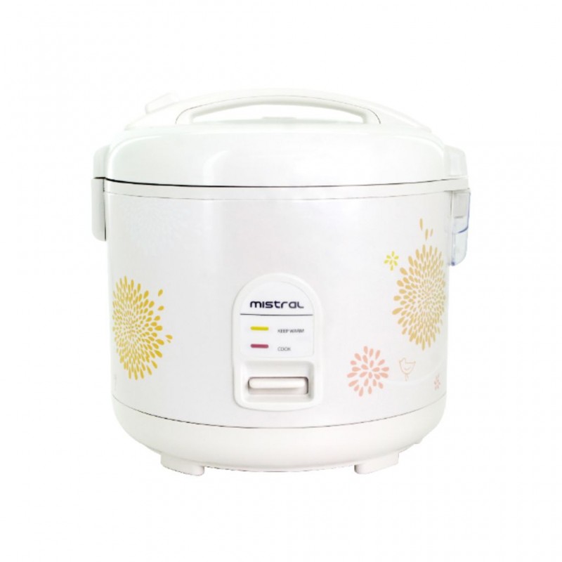 Mistral MRC181N 1.8L WH Jar Rice Cooker