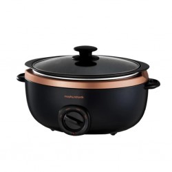 Morphy Richards 461016 6.5L Rose Gold Sear & Stew Slow Cooker