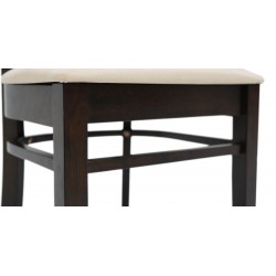 Esther Round Table and 4 Chairs Rubberwood