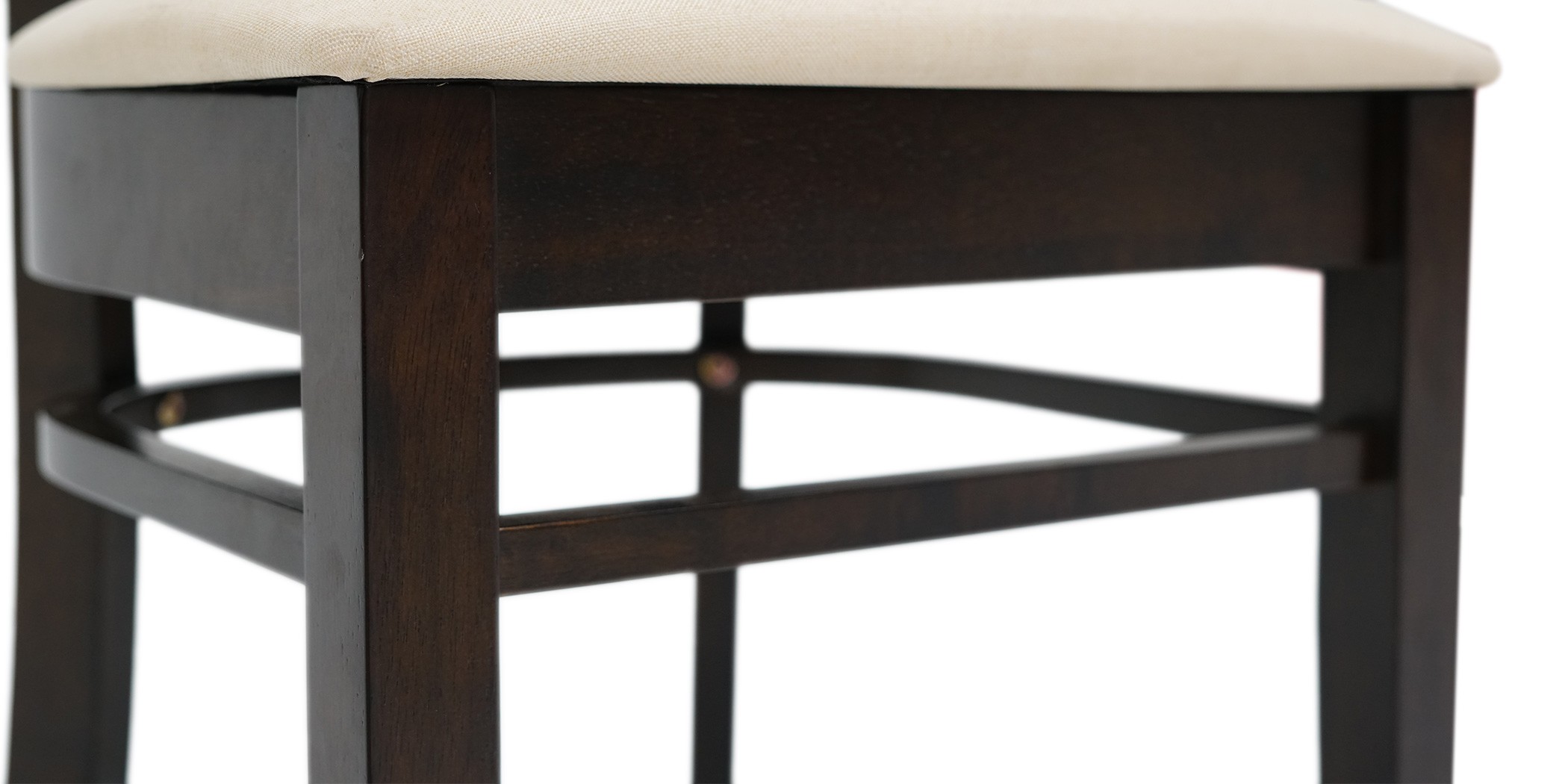Esther Round Table and 4 Chairs Rubberwood
