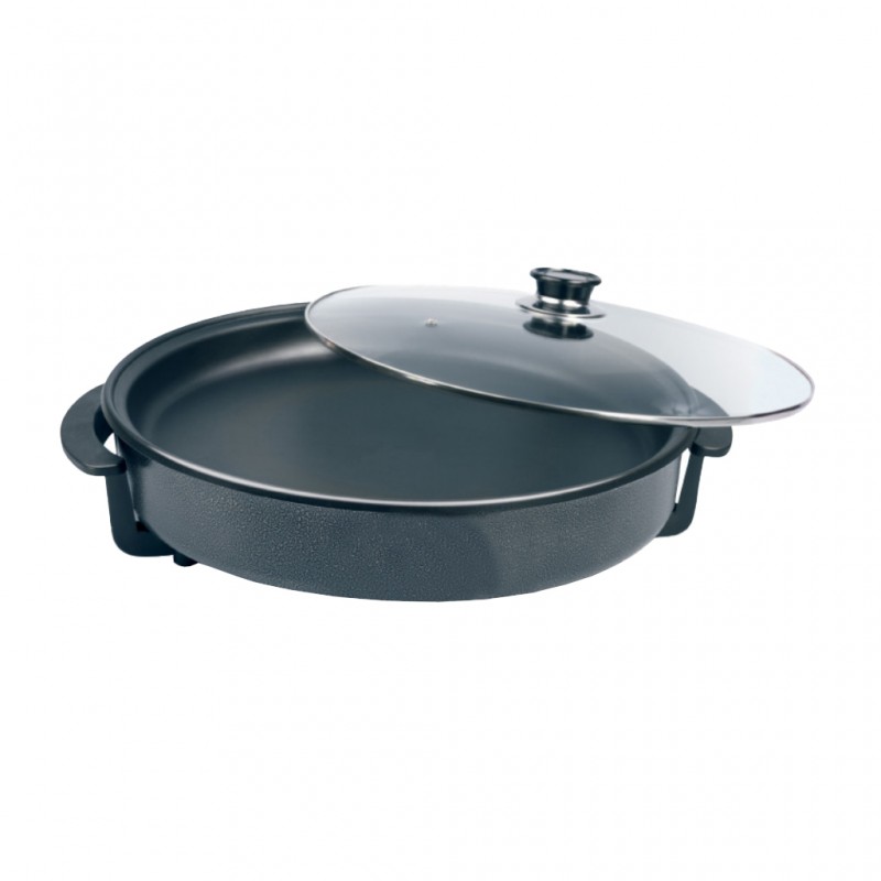 Techwood TP3842 38cm 1500W Non Stick Pizza Pan "O"