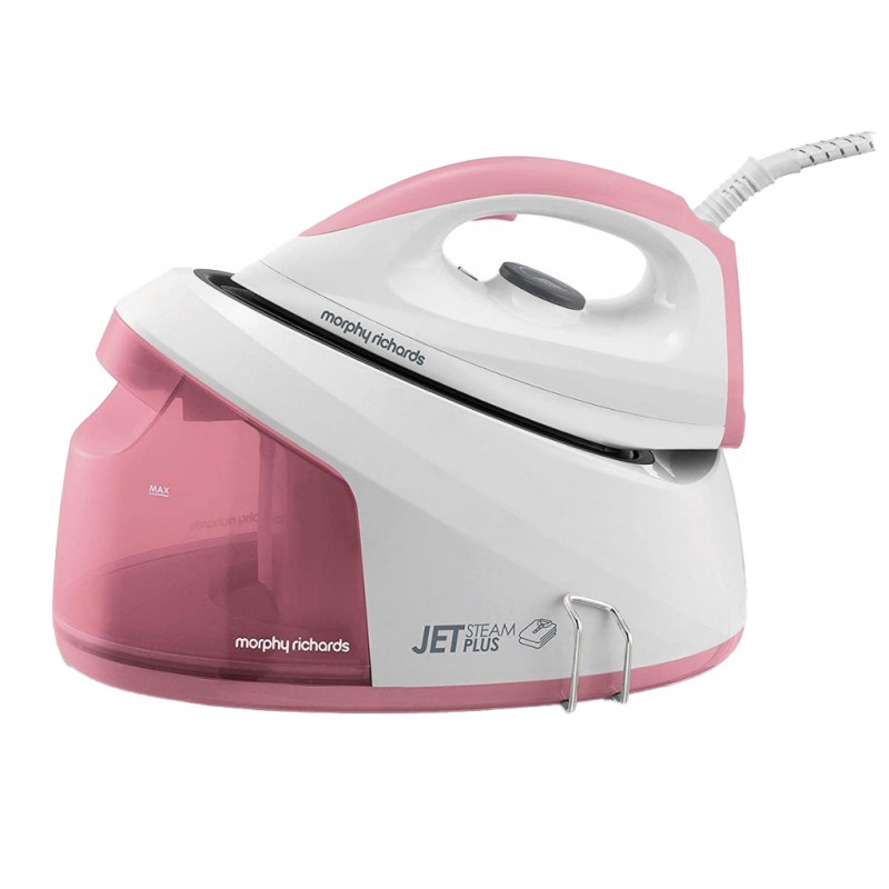 Morphy Richards 333101/EER WH/Pink Jet Steam Plus Steam Generator