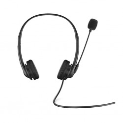 HP Wired 3.5mm Stereo Headset - Black