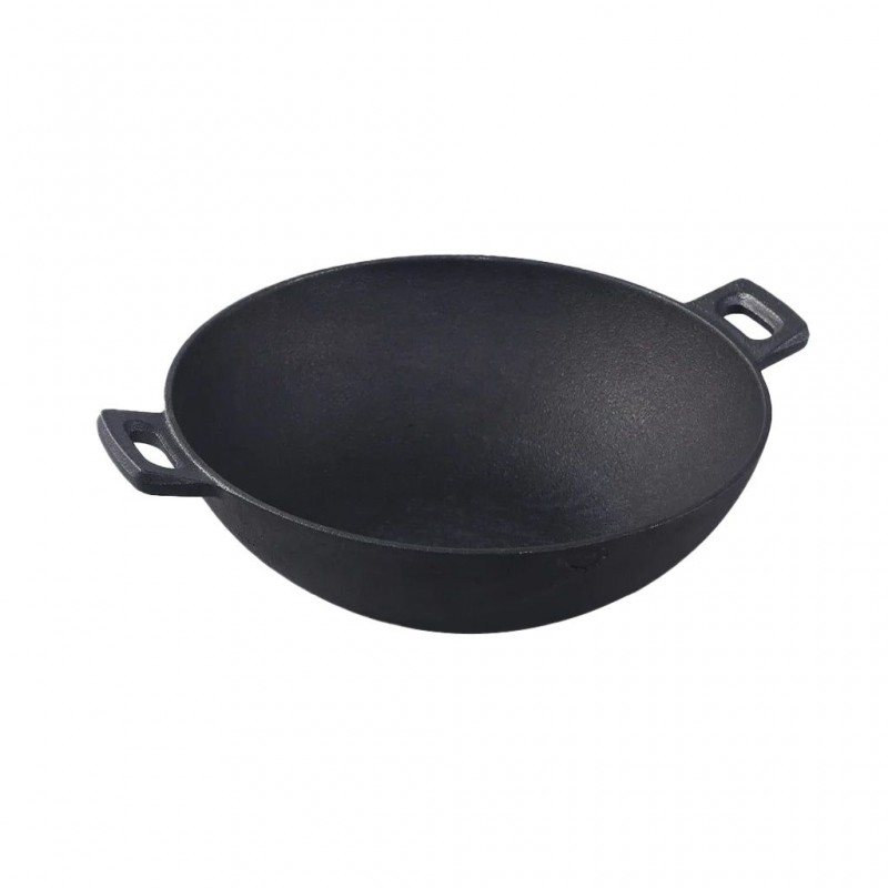 Wonderchef WON634 Forza 30cm/3.35L Cast Iron Kadhai Lifetime Warranty - 63153777