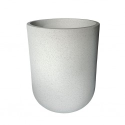Ulu L Pot White Terrazzo...