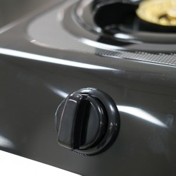 Rico RIC038-GS2007 Auto Black Double Gas Stove