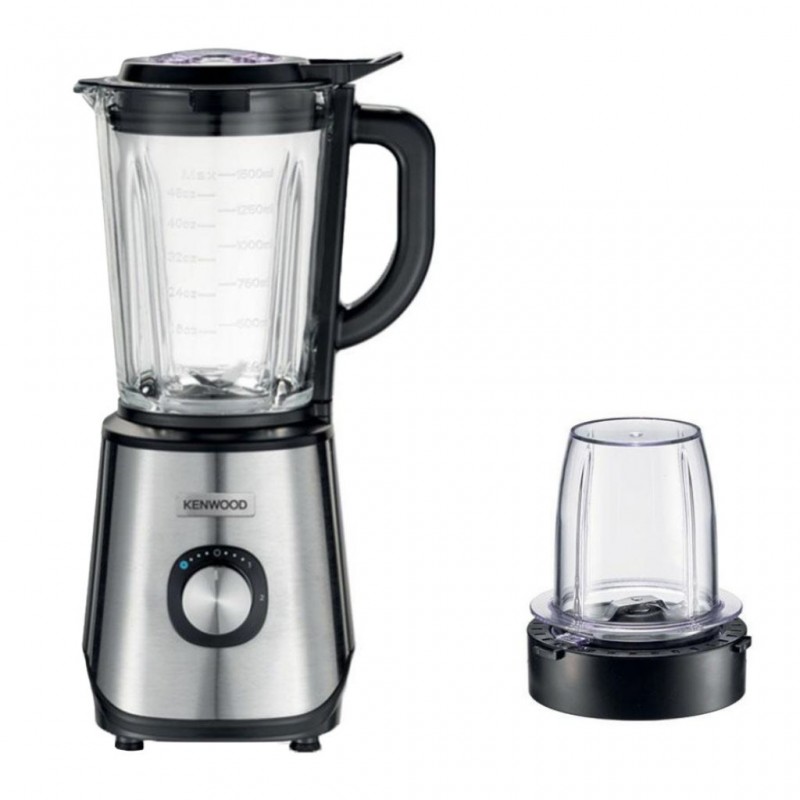 Kenwood BLM45.240SS Blk Metal Glass Blender + 1 Mill Kenwood BLM45.240SS Blk Metal Glass Blender + 1 Mill
